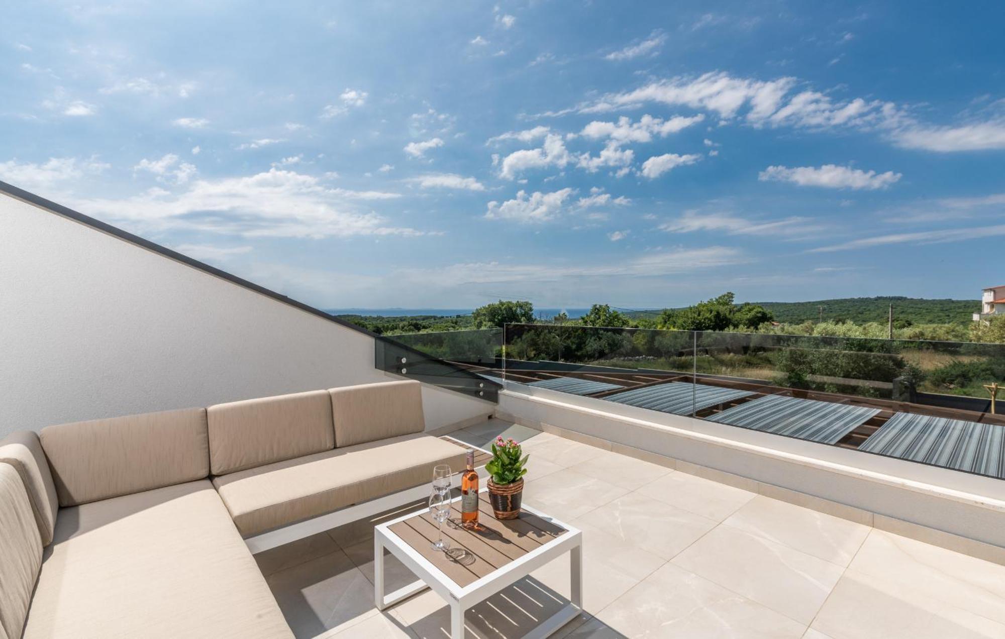 Villa Posidonia Near Pula With Sea View And Surrounded By Olive Trees Krnica Zewnętrze zdjęcie