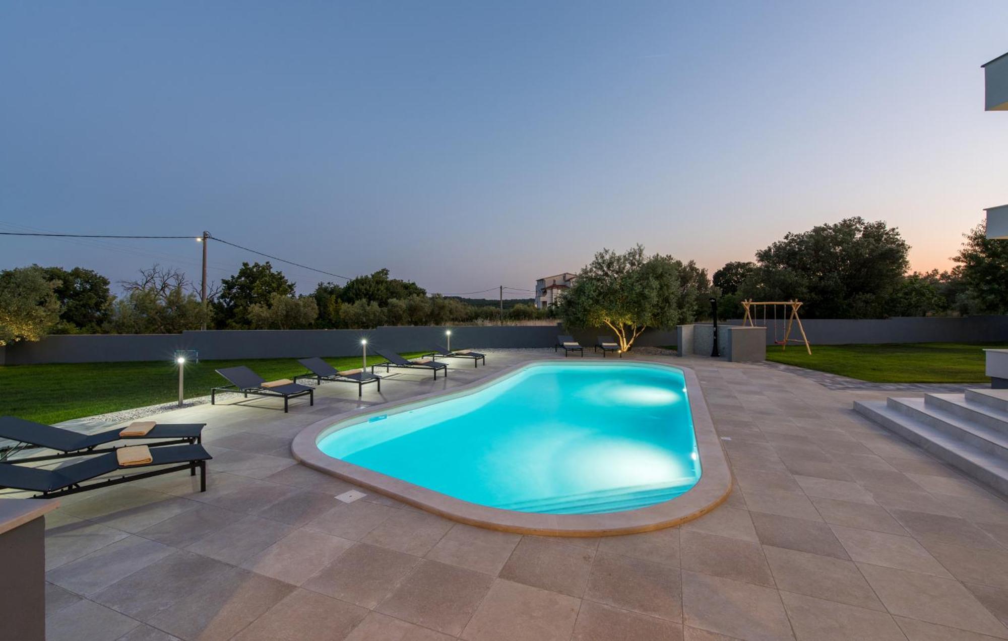 Villa Posidonia Near Pula With Sea View And Surrounded By Olive Trees Krnica Zewnętrze zdjęcie