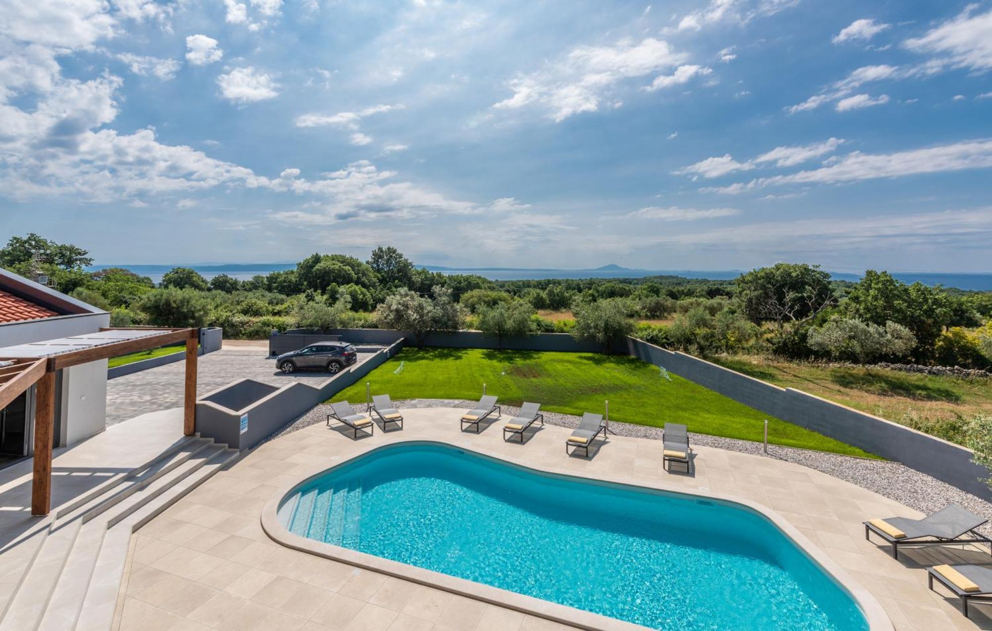 Villa Posidonia Near Pula With Sea View And Surrounded By Olive Trees Krnica Zewnętrze zdjęcie