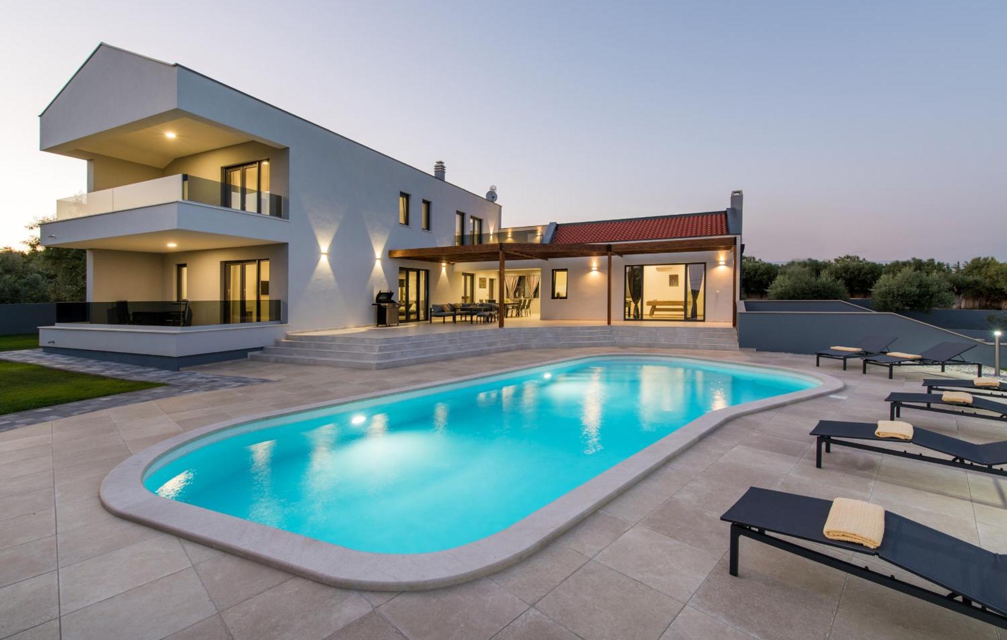 Villa Posidonia Near Pula With Sea View And Surrounded By Olive Trees Krnica Zewnętrze zdjęcie