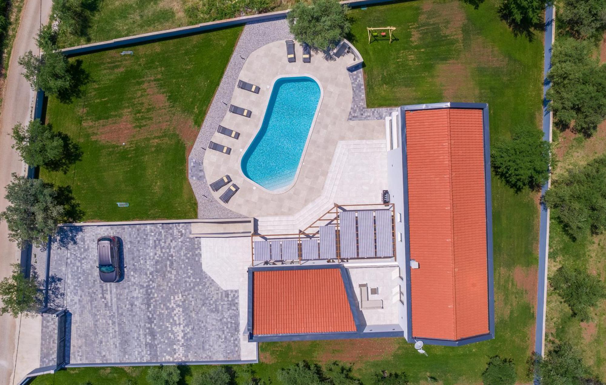 Villa Posidonia Near Pula With Sea View And Surrounded By Olive Trees Krnica Zewnętrze zdjęcie